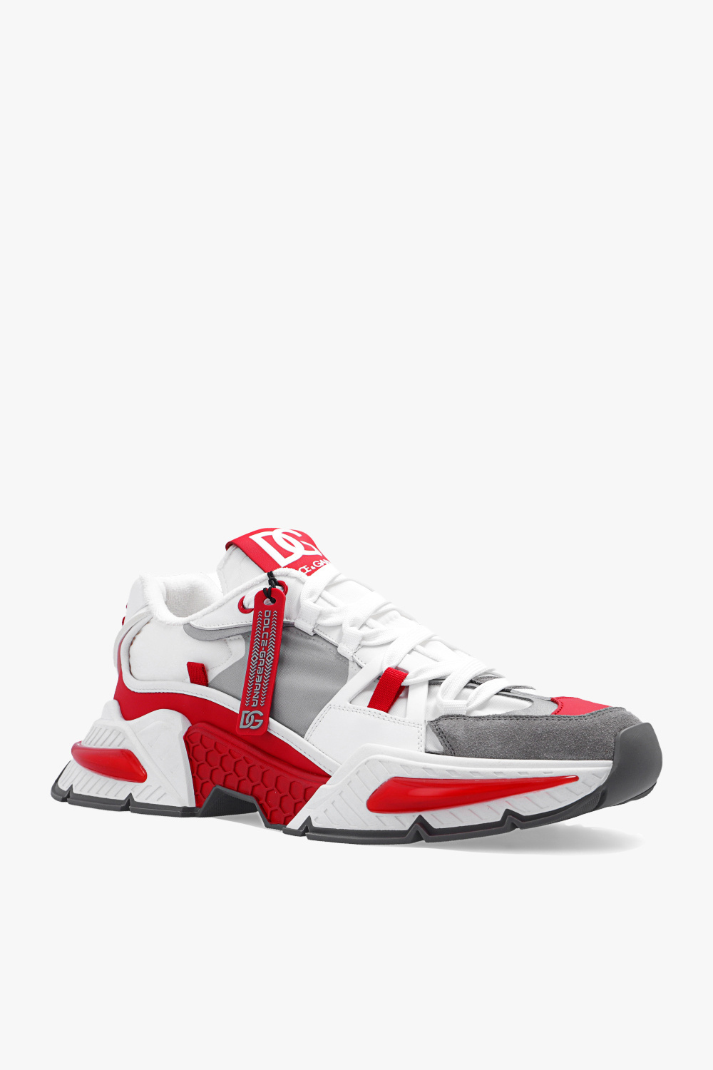 スニーカー Dolce & Gabbana FW24 (CS2278 A9U738S537) Calfskin Portofino sneakers in White for Men | Dolce&Gabbana®